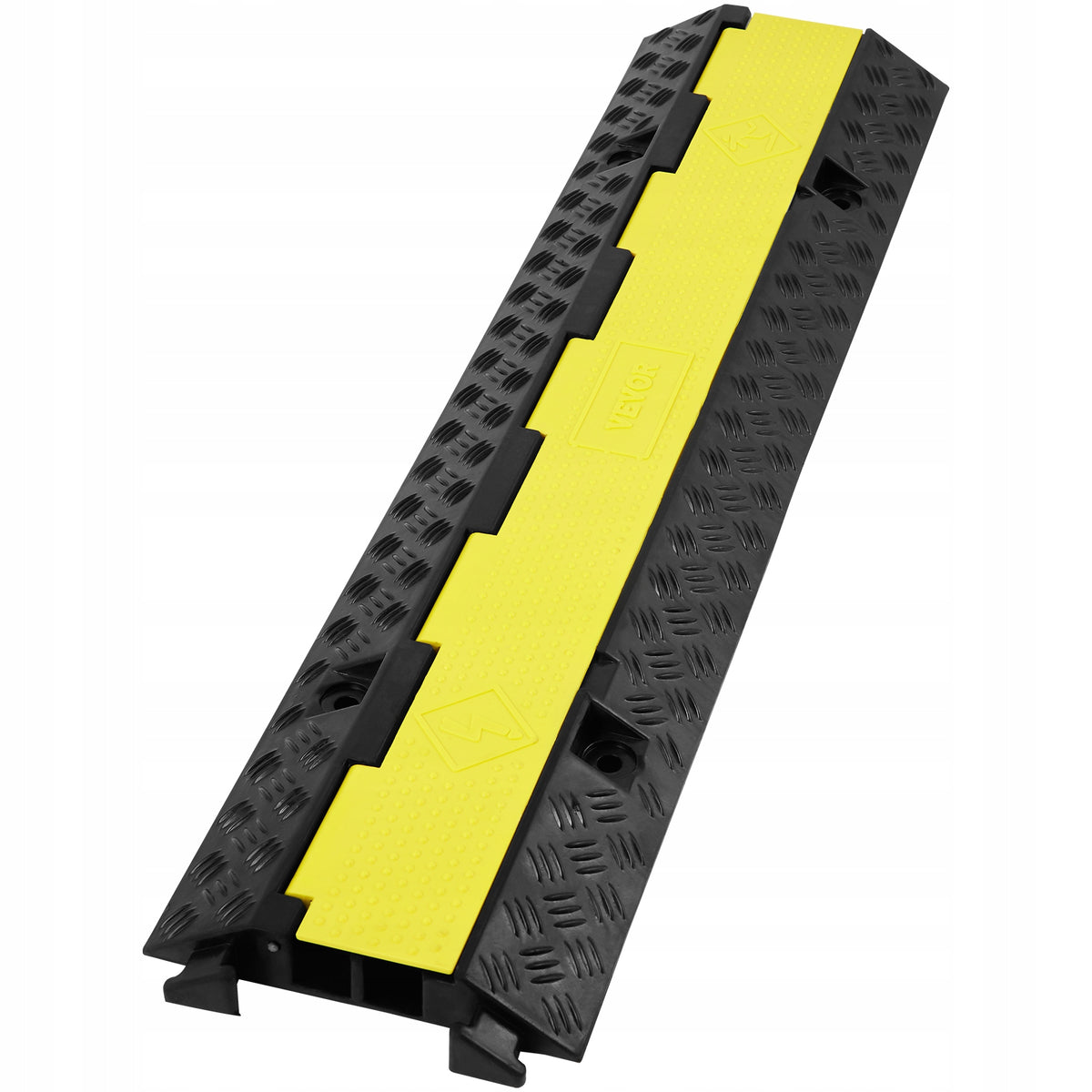 VEVOR 5SZT RAMPA ZABEZPIECZAJĄCA KABLE 2-KANAŁOWA 12000LBS MOCNA GUMA PCV