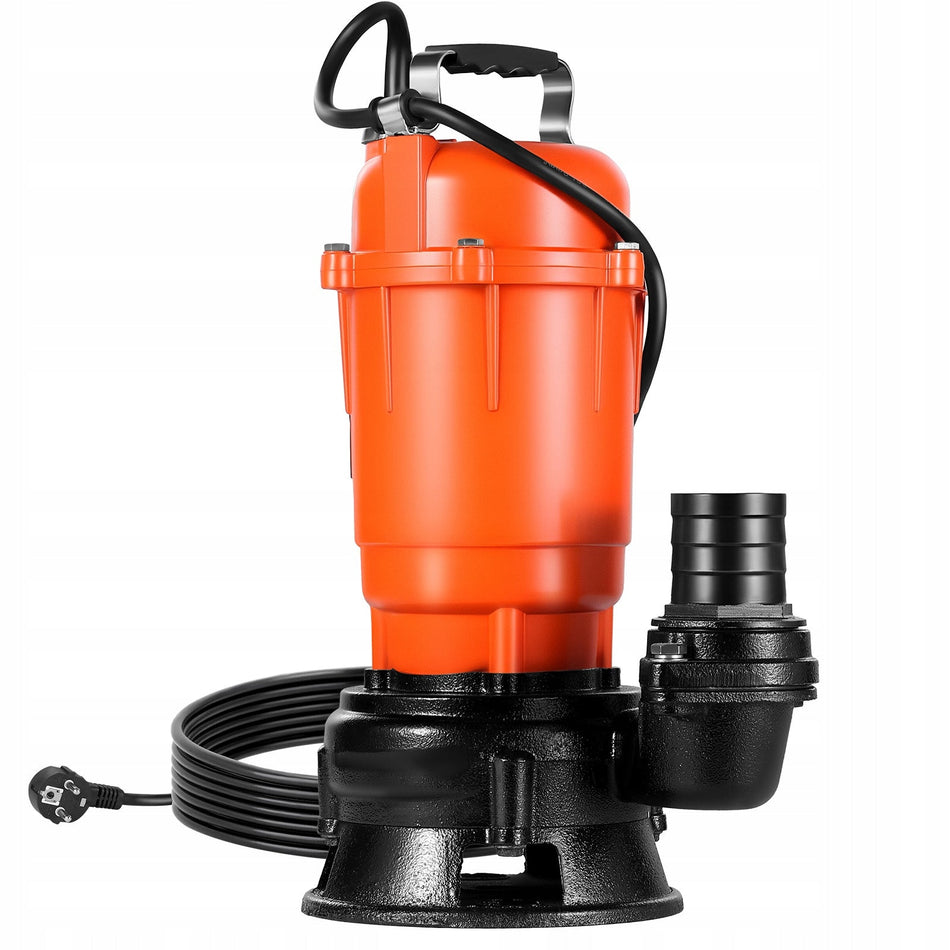 VEVOR POMPA ZANURZENIOWA 550W 18000L H ŻELIWNA DO BRUDNEJ WODY MOCNA