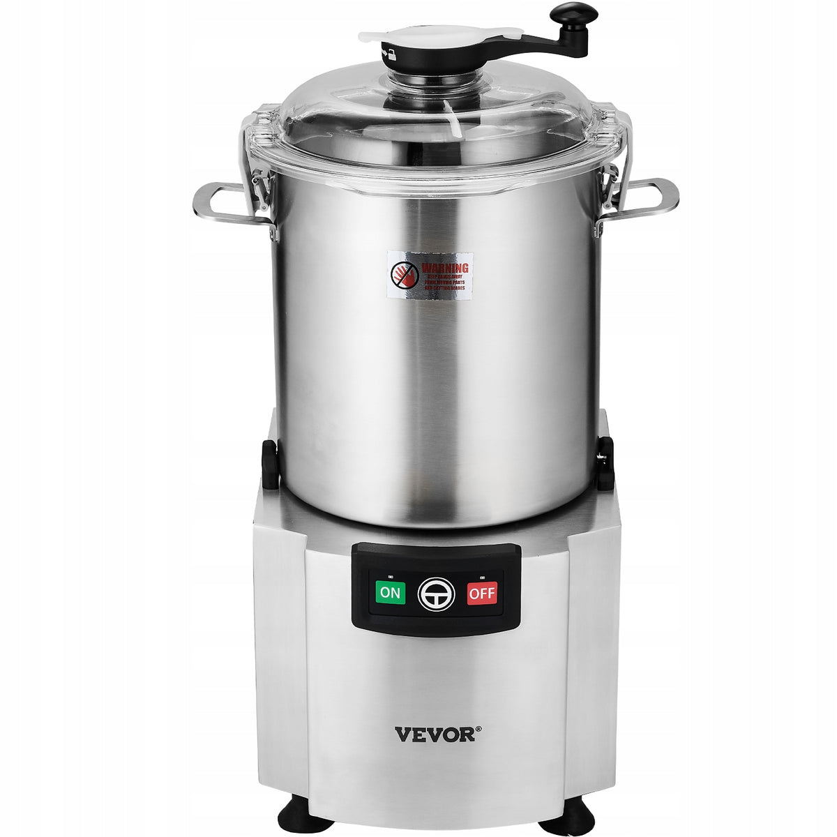 PROFESJONALNY ROBOT KUCHENNY VEVOR 18L 1500W SIEKACZ DO WARZYW STAL