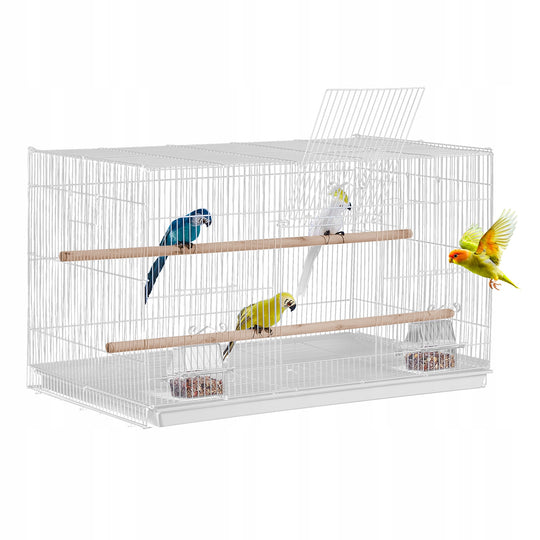 VEVOR KLATKA DLA PTAKÓW METALOWA 76X46X46 CM DLA MAŁYCH PAPUG PREMIUM