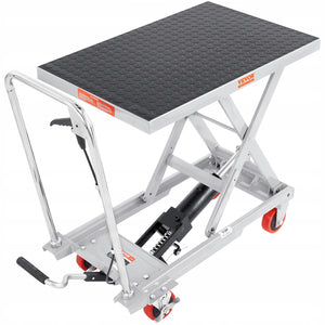 PODNOŚNIK NOŻYCOWY HYDRAULICZNY VEVOR 230 KG MOCNY WÓZEK PODNOŚNIKOWY