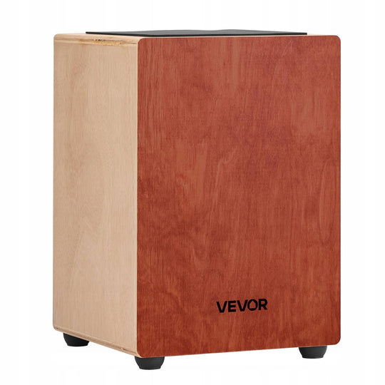 VEVOR CAJON BĘBEN SKRZYNKOWY Z REGULOWANYMI STRUNAMI GITAROWYMI LEKKI