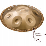 PROFESJONALNY BĘBEN VEVOR HANDPAN 55 CM 9 TONÓW 432 HZ D-MOLL ZŁOTY