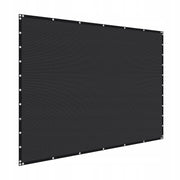 ŻAGIEL PRZECIWSŁONECZNY VEVOR 90 HDPE 305X366 CM MOCNY SOLIDNY CZARNY