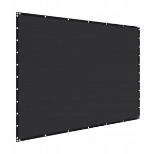 ŻAGIEL PRZECIWSŁONECZNY VEVOR 90 HDPE 305X366 CM MOCNY SOLIDNY CZARNY