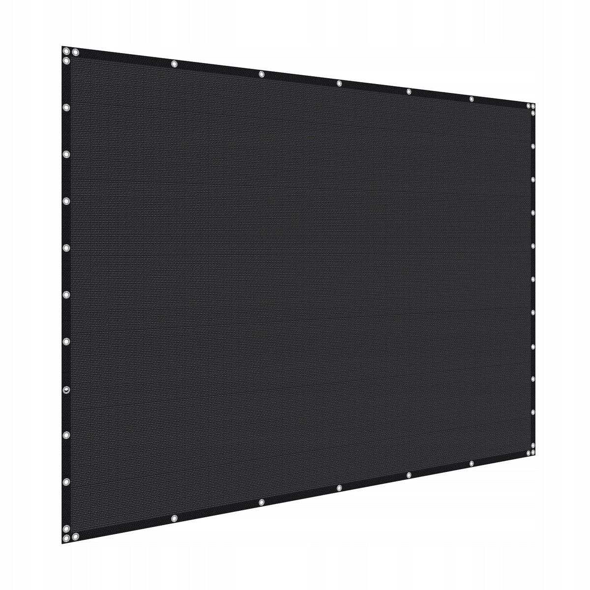 ŻAGIEL PRZECIWSŁONECZNY VEVOR 90 HDPE 305X366 CM MOCNY SOLIDNY CZARNY