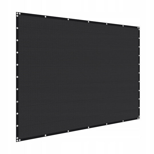 ŻAGIEL PRZECIWSŁONECZNY VEVOR 90 HDPE 305X366 CM MOCNY SOLIDNY CZARNY