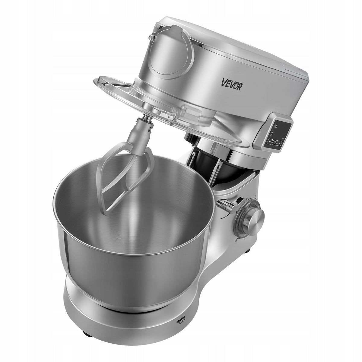 VEVOR PROFESJONALNY ROBOT KUCHENNY 1500W 6 POZIOMÓW 5.7L MOCNY