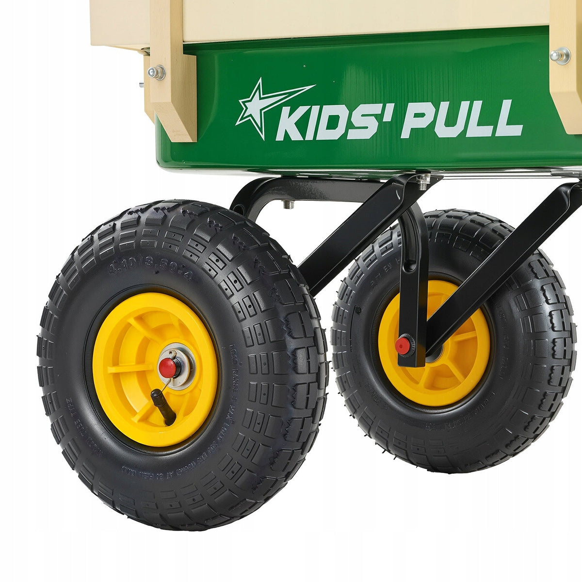 WÓZEK DZIECIĘCY VEVOR 102 CM SOLIDNY WÓZEK TRANSPORTOWY NA KOŁACH 10 CALI