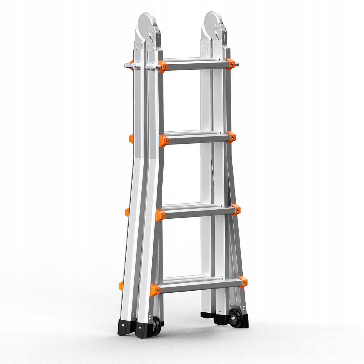 PROFESJONALNA DRABINA TELESKOPOWA VEVOR A-FRAME 4.5M ALUMINIOWA MOCNA