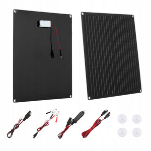 ŁADOWARKA PANEL SŁONECZNY VEVOR 30W 12V PROFESJONALNA ZESTAW IP67 MOCNA