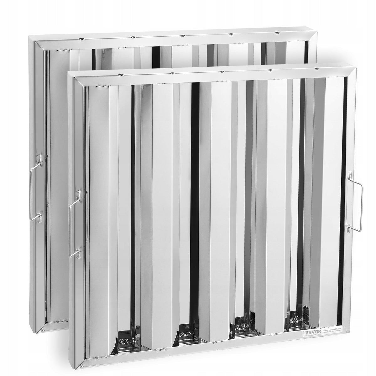 FILTR DO OKAPU KUCHENNEGO VEVOR 2 SZT STAL NIERDZEWNA 493X493X45 MM PREMIUM