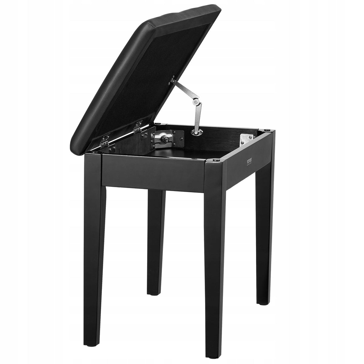 VEVOR STOŁEK DO FORTEPIANU Z SCHOWKIEM REGULOWANY ŁAWKA MOCNA 560X350X485MM