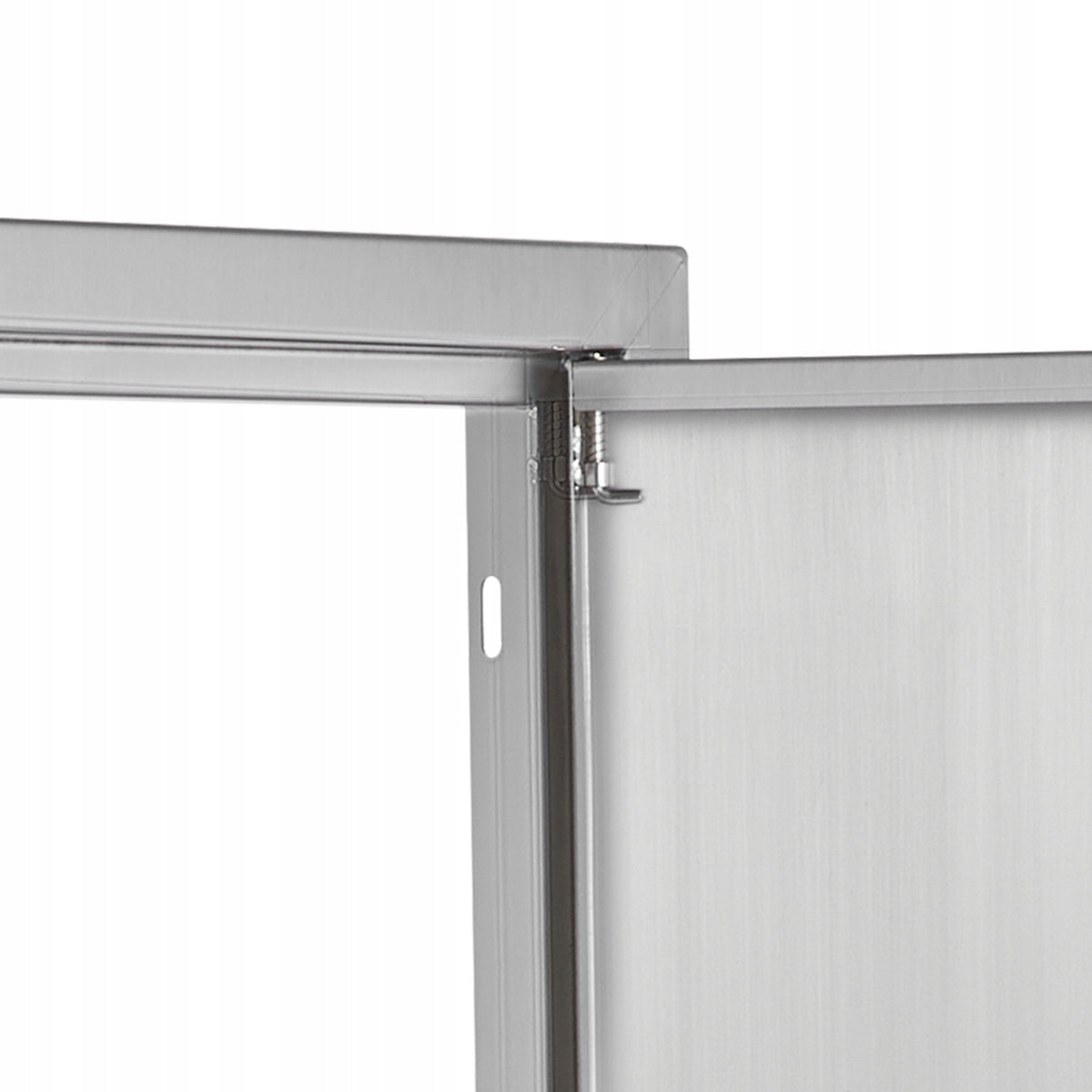 PROFESJONALNE DRZWI DOSTĘPOWE DO GRILLA VEVOR 914X534 MM STAL NIERDZEWNA