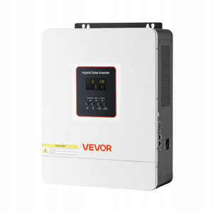 FALOWNIK HYBRYDOWY VEVOR 4000W 24V DC DO 230V AC Z MPPT 120A WIFI LCD