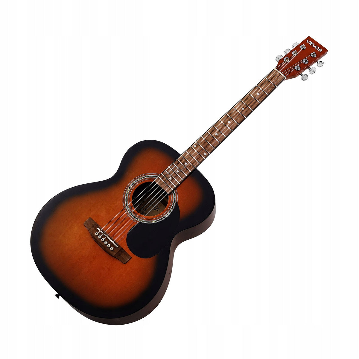 VEVOR GITARA AKUSTYCZNA DREADNOUGHT 40 IN 1016 MM ZESTAW DLA