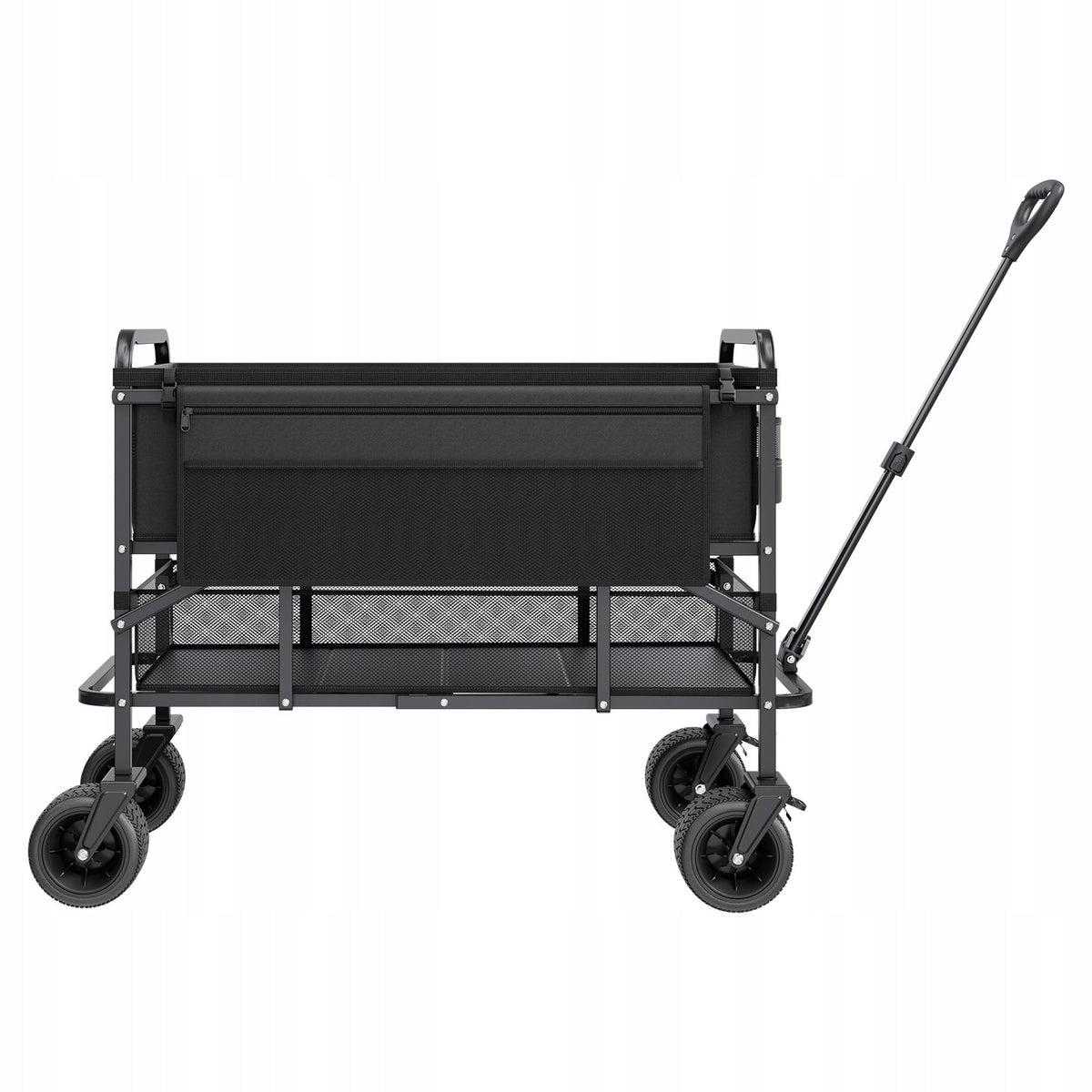 VEVOR SKŁADANY WÓZEK RĘCZNY TRANSPORTOWY 112X56X80 CM MOCNY 450L