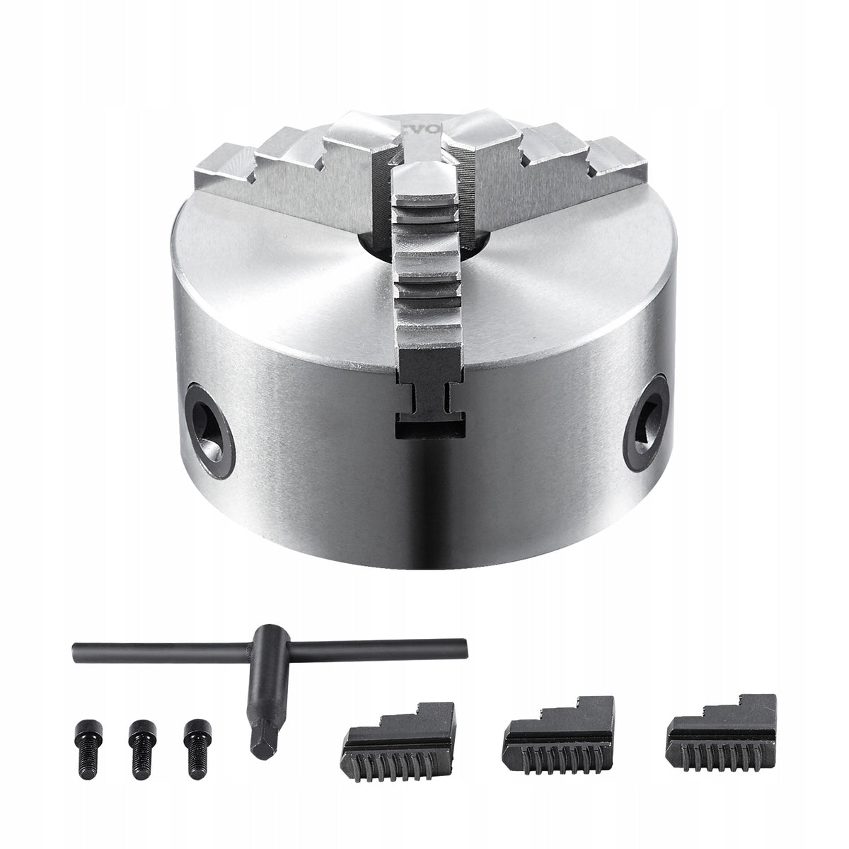 UCHWYT TOKARSKI VEVOR K11-125 125 MM TRÓJSZCZĘKOWY SAMOCENTRUJĄCY HT300